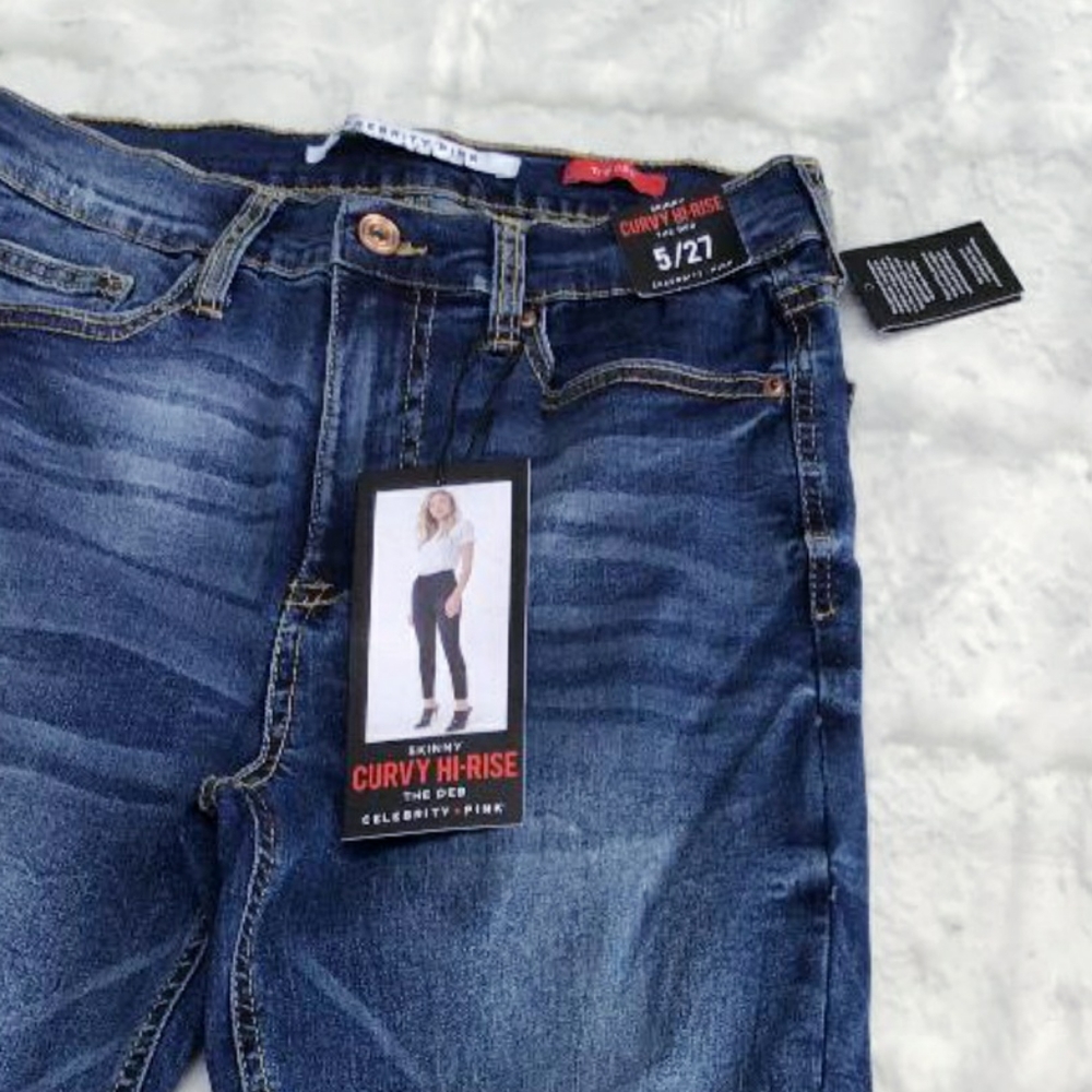 CELEBRITY PINK The Deb Curvy High Rise Skinny Jean - Picture 8 of 12